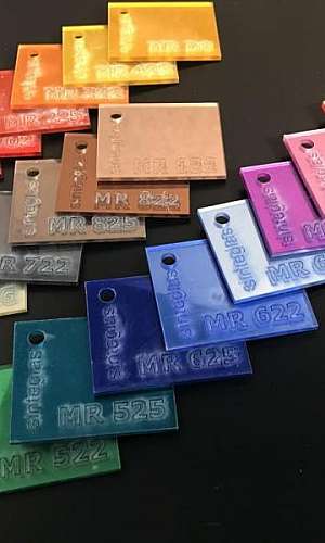 Chapa de acrílico espelhado Chapa de acrílico espelhado