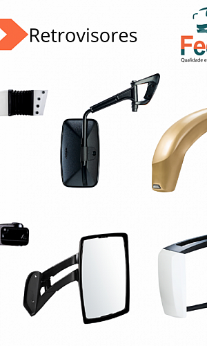 Espelho retrovisor 26x15 Espelho retrovisor 26x15