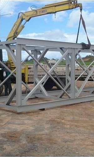 Estrutura de ferro Estrutura de ferro