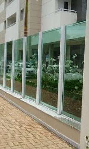 Fachada de vidro temperado Fachada de vidro temperado