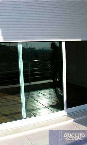 Janela de alumínio com persiana integrada Janela de alumínio com persiana integrada